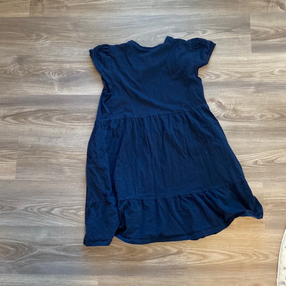 Navy Blue Mini Dress
